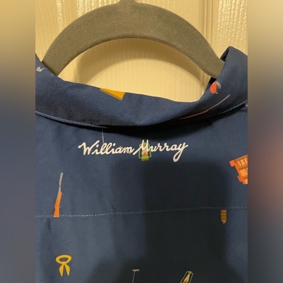 New William Murray Golf Caddy Shack Shirt Large - Picture 3 of 10